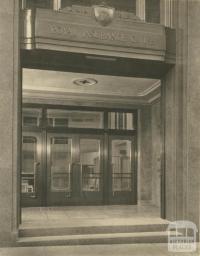 Royal Insurance Building, the foyer, Melbourne, 1940