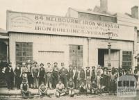 Johns & Waygood workshop, 84 Flinders Lane, Melbourne, 1876