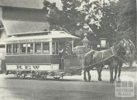 The Kew Horse Tram