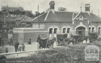 Kew Railway Station in the early 1900s