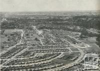 Aerial View of Housing Commission Homes, Wangaratta, 1960