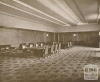 Town Hall, Reception Room, Ivanhoe, 1937