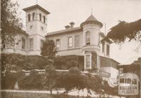 Sherwood House, Ivanhoe Grammar School, 1937