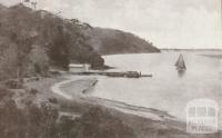 Kalimna Cove and Jetty, 1934