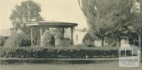 The Band Rotunda Gardens, Yallourn, 1961