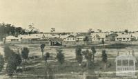 Looking towards Green Street from Broadway, in the 1920s, Yallourn