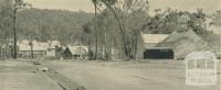 Yallourn's first store being built