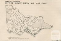 Victorian Railway System and Main Roads, 1944