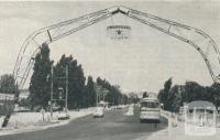 The Lincoln Causeway Leads into Wodonga from the north, 1965