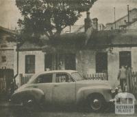 Old Cobb and Co building, Little Lonsdale Street, Melbourne, 1950