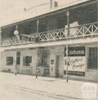 The Milk Bar, Murchison, 1963