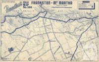 Map Frankston to Mount Martha, 1949