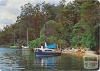 Sailing boats on waterways, Mallacoota