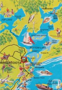 Map of Mallacoota