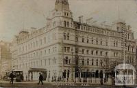 Menzies Hotel, Melbourne, c1910