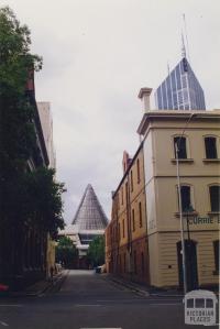 Melbourne Central from Stewart Street, 1998