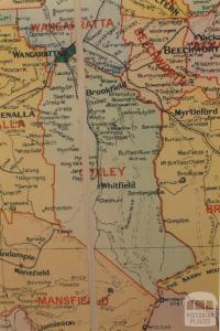 Oxley shire map, 1924