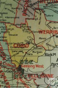 Corio shire map, 1924