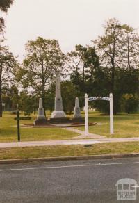 Briagolong War Memorial, 2003