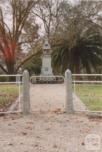 Murchison Memorial, 2004