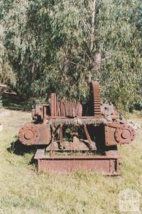 Old timber mill machinery, Goongerah, 2010