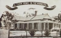 Mr T Moller's house, Dimboola, 1920