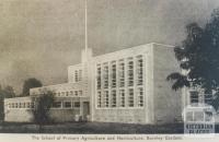 School of Primary Agriculture and Horticulture, Burnley Gardens, 1955