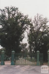 ANA commemorative gates, Maddingley, 2010