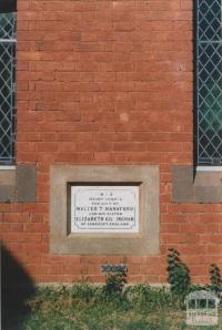 Wesleyan Infant School, Dunolly, 2010