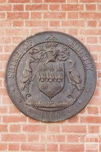 Plaque, Shire of Huntly, 2010