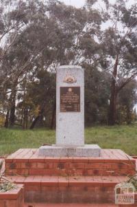 War Memorial, Bamawm, 2010