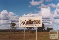 Sign, Golden Plains Shire, 2010