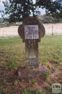 Marker, Barkly Park, Taradale, 2011