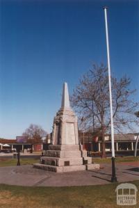 War Memorial, Wodonga, 2012