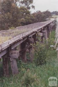 Former Railway Trestle Bridge, Meeniyan, 2012