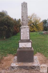 Boer War Memorial, Cudgewa, 2010