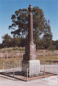 War Memorial, Lake Rowan, 2012