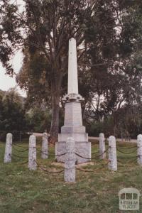 Memorial, Warrenbayne, 2012