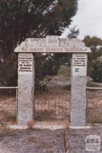 Entrance, Cope Cope Hall, Donald Shire, 2012