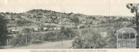 Panorama of Daylesford, showing Wombat Hill and Botanic Gardens at the Summit