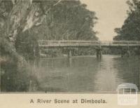 A river scene at Dimboola