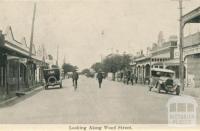 Looking along Wood Street, Donald