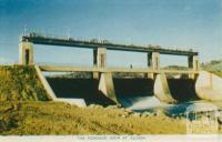 The pondage weir at Eildon