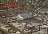 Aerial view of main business centre of Frankston