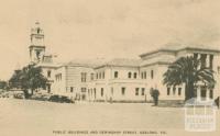 Public Buildings and Geringhap Street, Geelong