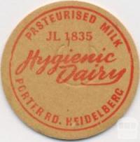 Hygienic Dairy, Porter Road, Heidelberg