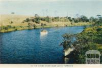 On the Tambo River, near Lakes Entrance, 1955