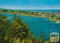 Panoramic view, Lakes Entrance