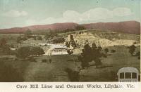 Cave Hill Lime and Cement Works, Lilydale, 1964