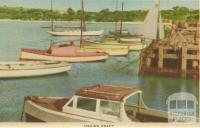 Fishing craft, Mornington, 1951